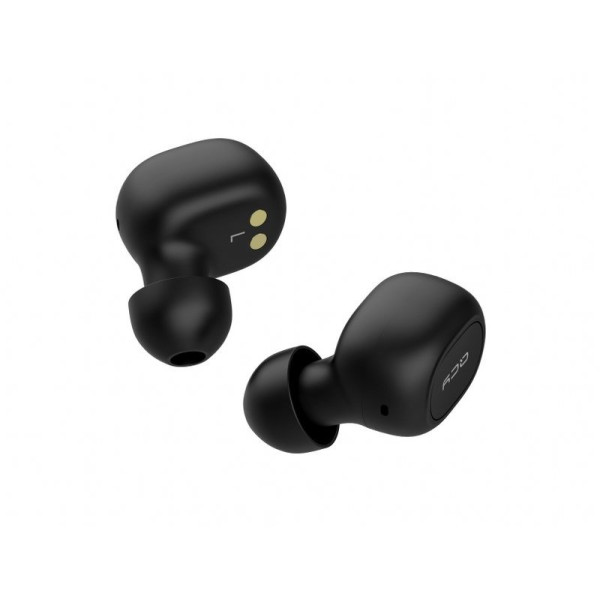 Belaidės ausinės TWS QCY T1C Bluetooth V50 juoda