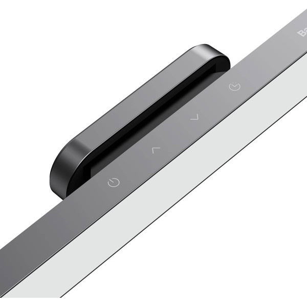 Lempa Baseus Magnetic bepakopė su jutikliniu skydeliu pilka
