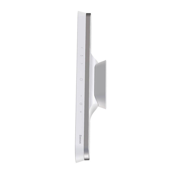 „Baseus Magnetic Stepless Lamp Pro“ su jutikliniu skydeliu balta