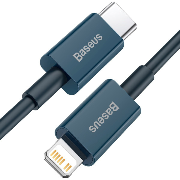 „Baseus Superior“ serijos USB-C laidas iki „iP“ 20 W PD 2 m mėlynas