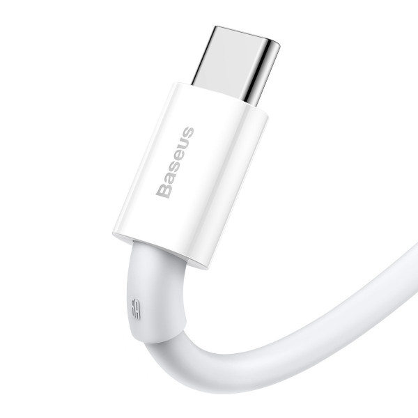 „Baseus Superior“ serijos kabelis iš USB į USB-C 66 W 1 m baltas