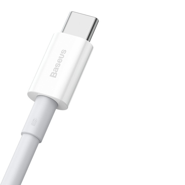 „Baseus Superior“ serijos kabelis iš USB į USB-C 66 W 2 m baltas