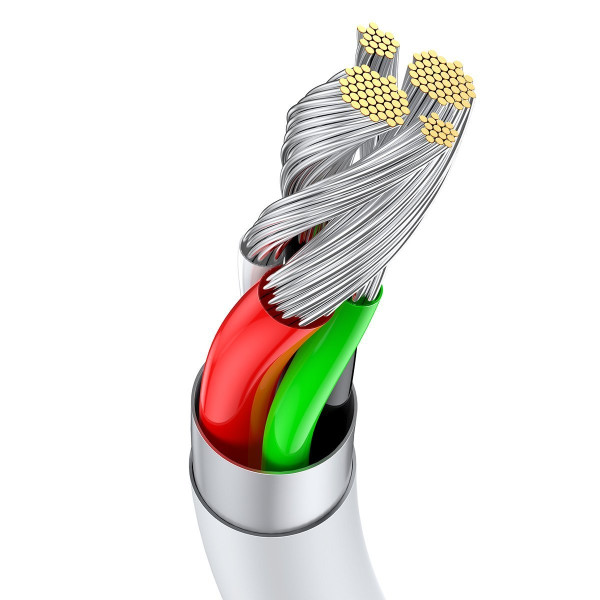 „Baseus Superior“ serijos kabelis iš USB į USB-C 66 W 2 m baltas