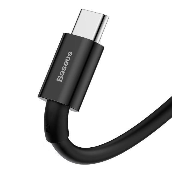 „Baseus Superior“ serijos kabelis iš USB į USB-C 66 W 2 m juodas