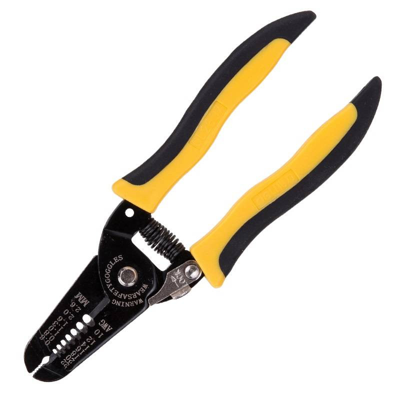 Vielos nuėmiklis 06–26 mm Deli Tools EDL2607 juoda ir geltona Vielos nuėmiklis 06–26 mm Deli Tools EDL2607 juoda ir geltona
