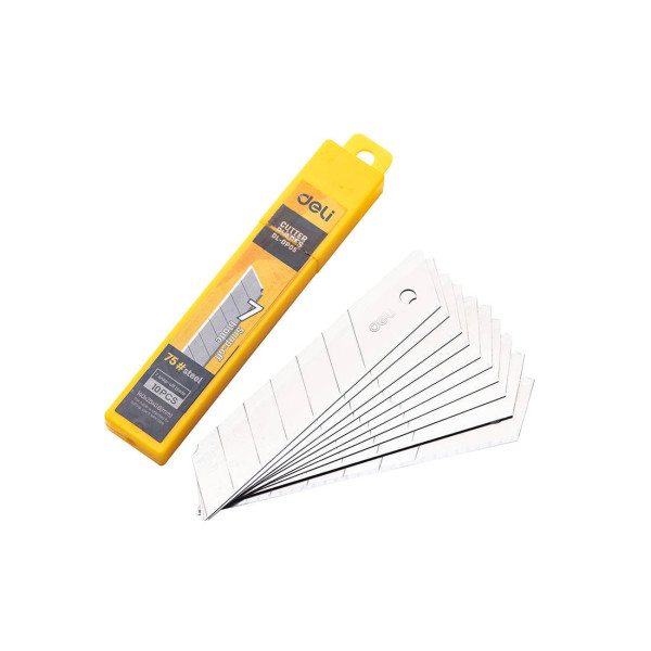 Pjovimo 25mm 10 vnt ašmenų galvutė Deli Tools EDL-DP05 sidabrinė