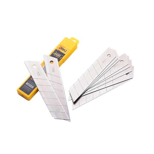 Pjovimo 25mm 10 vnt ašmenų galvutė Deli Tools EDL-DP05 sidabrinė