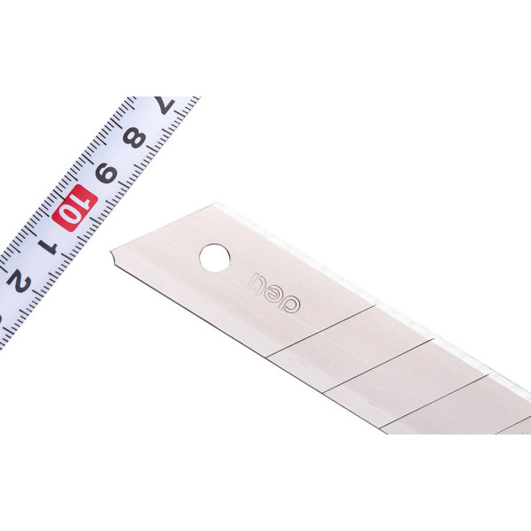 Pjovimo 25mm 10 vnt ašmenų galvutė Deli Tools EDL-DP05 sidabrinė