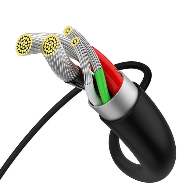 „Baseus Superior“ serijos kabelis iš USB į mikro USB 2A 2m juodas