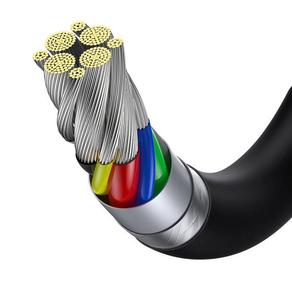 „Baseus Superior“ serijos kabelis iš USB-C į USB-C 100 W 1 m juodas