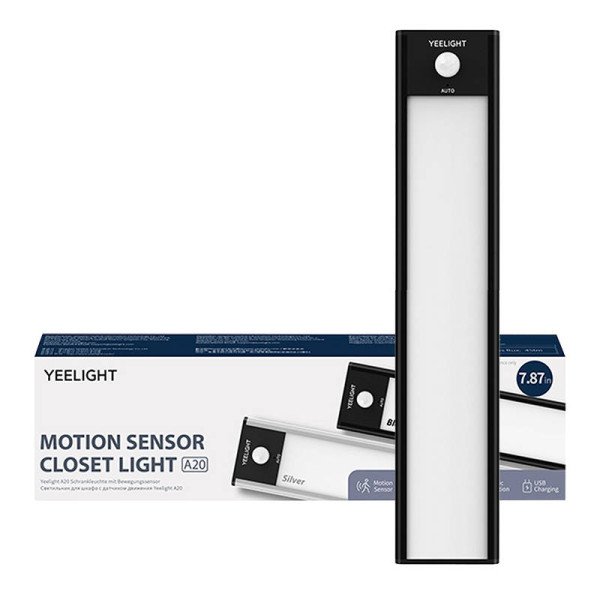 Yeelight spinta šviesiai juoda 20cm 2700K