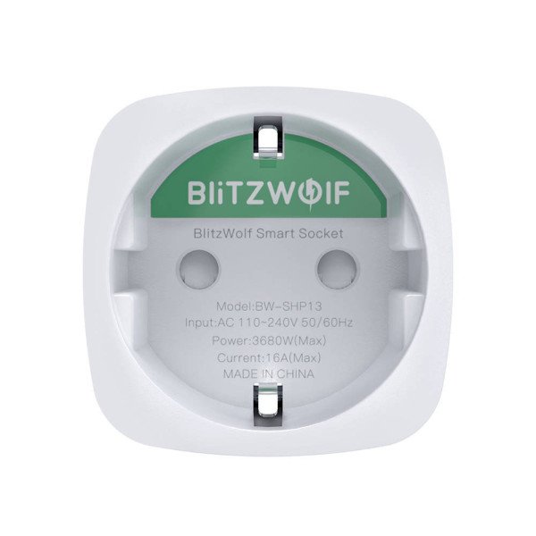 Išmanusis lizdas BlitzWolf BW-SHP13 ZigBee EU 3680W