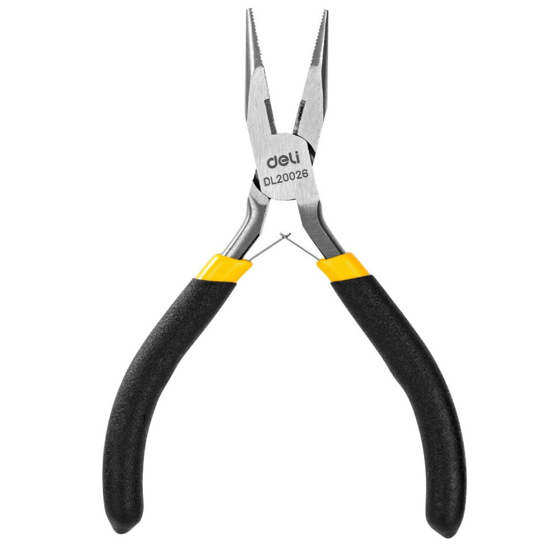 Mini replės 5 Deli Tools EDL20026 geltona Mini replės 5 Deli Tools EDL20026 geltona
