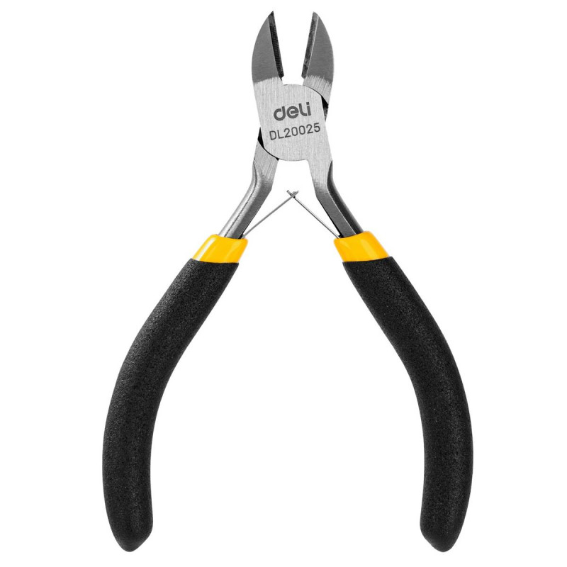 Mini replės 5 Deli Tools EDL20025 geltona Mini replės 5 Deli Tools EDL20025 geltona