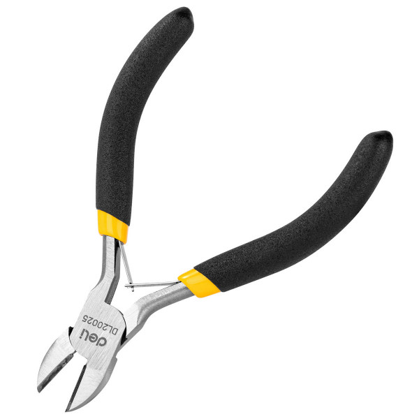 Mini replės 5 Deli Tools EDL20025 geltona