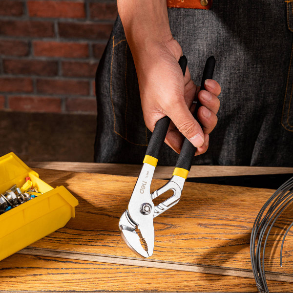 Siurblio replės 10 Deli Tools EDL2610 juoda
