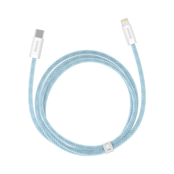 USB-C laidas skirtas Lightning Baseus Dynamic Series 20W 1m mėlynas