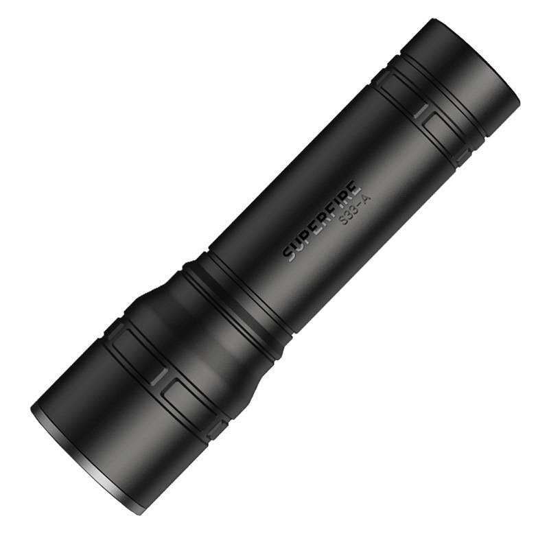 Žibintuvėlis Superfire S33-A USB juodas Žibintuvėlis Superfire S33-A USB juodas