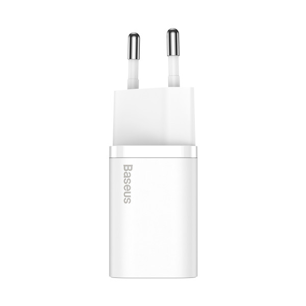 Sieninis įkroviklis Baseus Super Si Quick Charger 1C 25W baltas