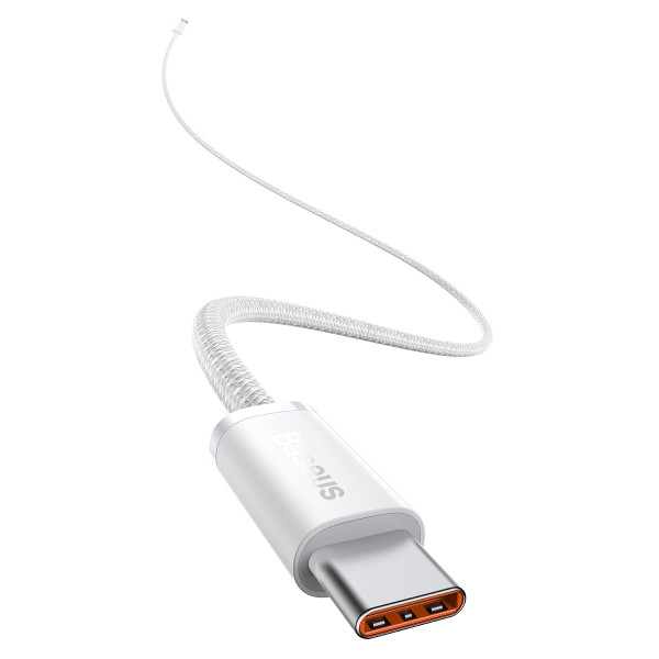 Laidas USB-C į USB-C Baseus 100 W 1 m baltas