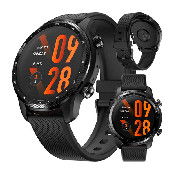 Išmanusis laikrodis Mobvoi TicWatch Pro 3 Ultra GPS Shadow Black