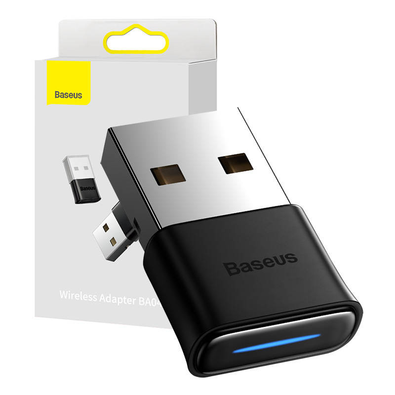 „Baseus BA04 Bluetooth“ adapteris 51 juodas „Baseus BA04 Bluetooth“ adapteris 51 juodas