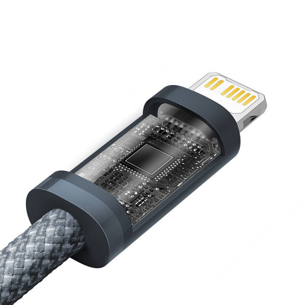 „Baseus Dynamic“ serijos USB-C laidas su „Lightning“ 20 W 2 m pilkas
